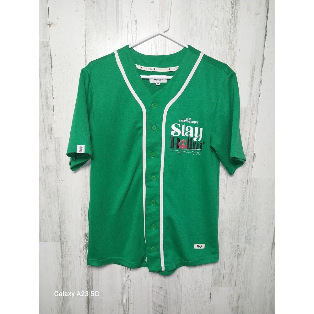Highly Undrtd Men's Green Medium Shirt
